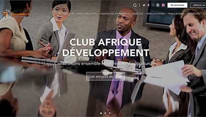 Site événementiel Club AWB / Développement spécifique